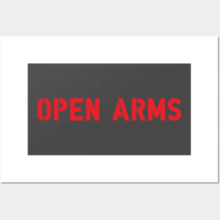 open arms Posters and Art